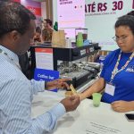 Degustação do café Mata do Lobo, marca de uma das unidades demonstrativas do PRS-Cerrado